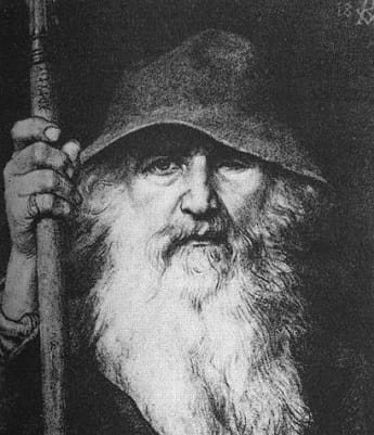 Sketch of Odin