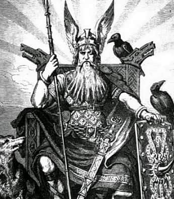 The main Norse God Odin